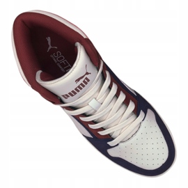 Puma Rebound LayUp Sd M 370219-04 bílý černý červený vícebarevný 2