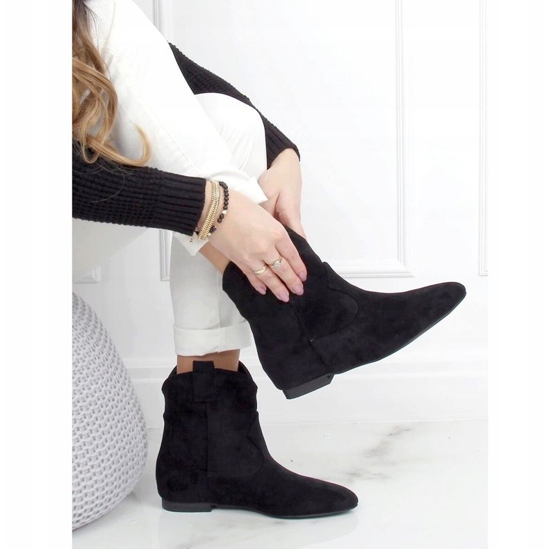 Dámské černé semišové šerpy NC1071 Black černá 1