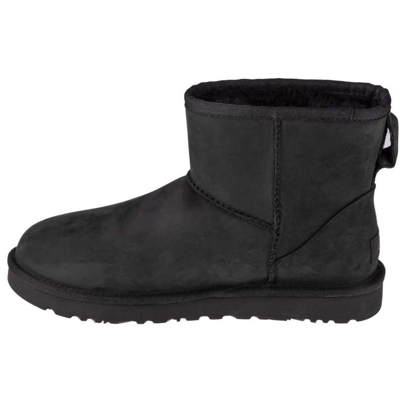 Boty Ugg W Classic Mini Leather W 1016558-BLK černý 1