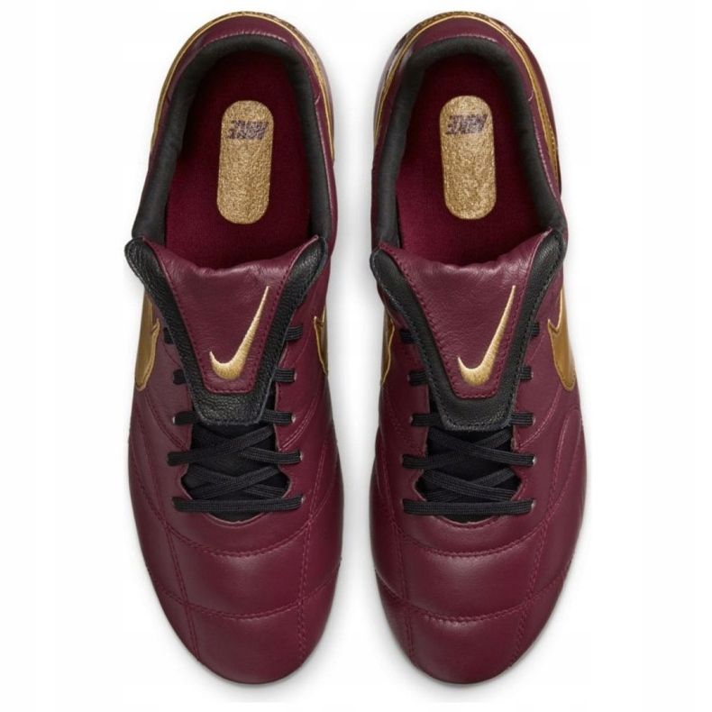 Nike Kopačky Nike Premier Ii Fg M 917803 690 vínové, zlaté červené 1