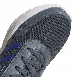 Dětská obuv Adidas Tensaur Run K šedá FV9444 modrý zelený 3
