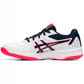 Dámské boty Asics Court Slide white-navy-pink 1042A030 112 bílý námořnická modř růžový 1
