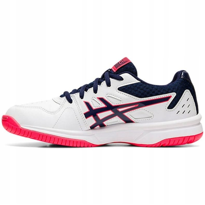 Dámské boty Asics Court Slide white-navy-pink 1042A030 112 bílý námořnická modř růžový 1
