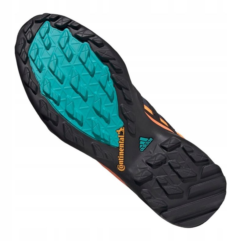 Boty Adidas Terrex Swift R2 Mid Gtx M FV6840 černý pomerančový šedá zelený 1