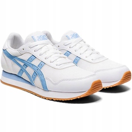 Dámské boty Asics Tiger Runner bílé a modré 1192A160 102 bílý modrý 3