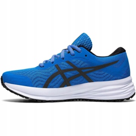 Běžecké boty Asics Patriot 12 Gs Jr 1014A139 401 černý modrý 2