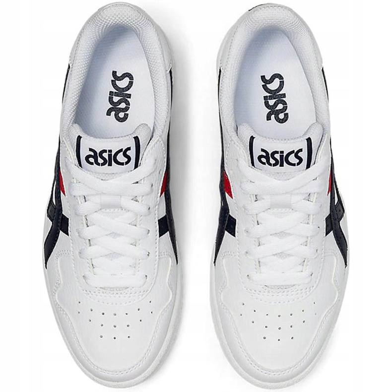 Dětské boty Asics Japan S Gs bílé 1194A076 103 bílý černá červené 1