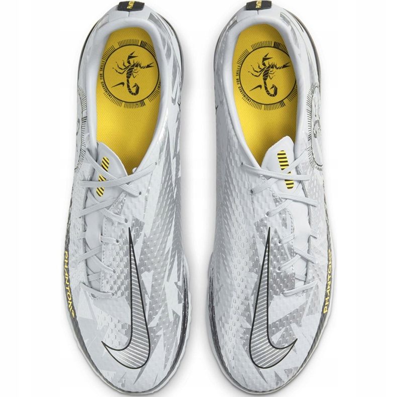 Kopačky Nike Phantom Gt Scorpion Academy Tf M DA2262 001 šedá vícebarevný 1