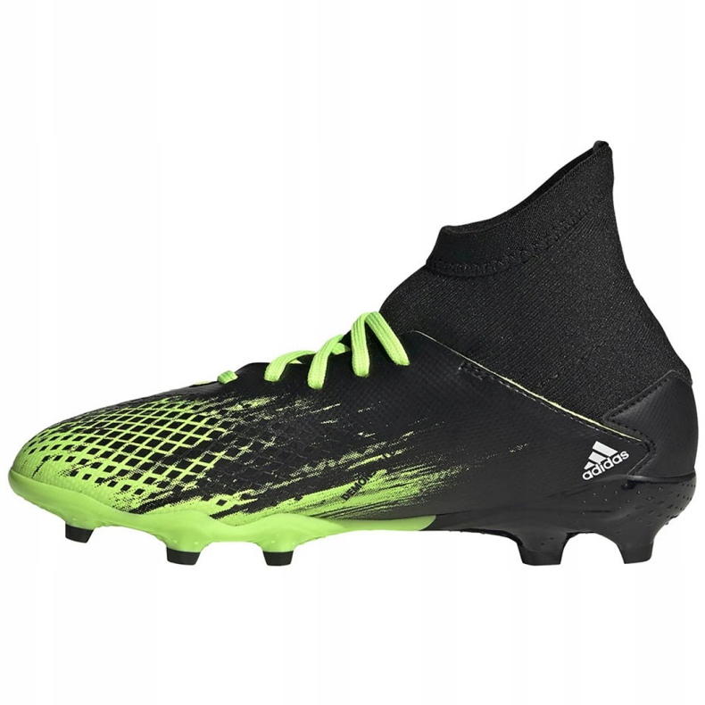 Kopačky Adidas Predator 20.3 Fg Jr EH3024 oranžová, černá, zelená černý 2