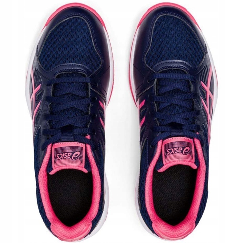 Dámské volejbalové boty Asics Upcourt 3, námořnická modro-růžová 1072A012 407 námořnická modř námořnická modř 1