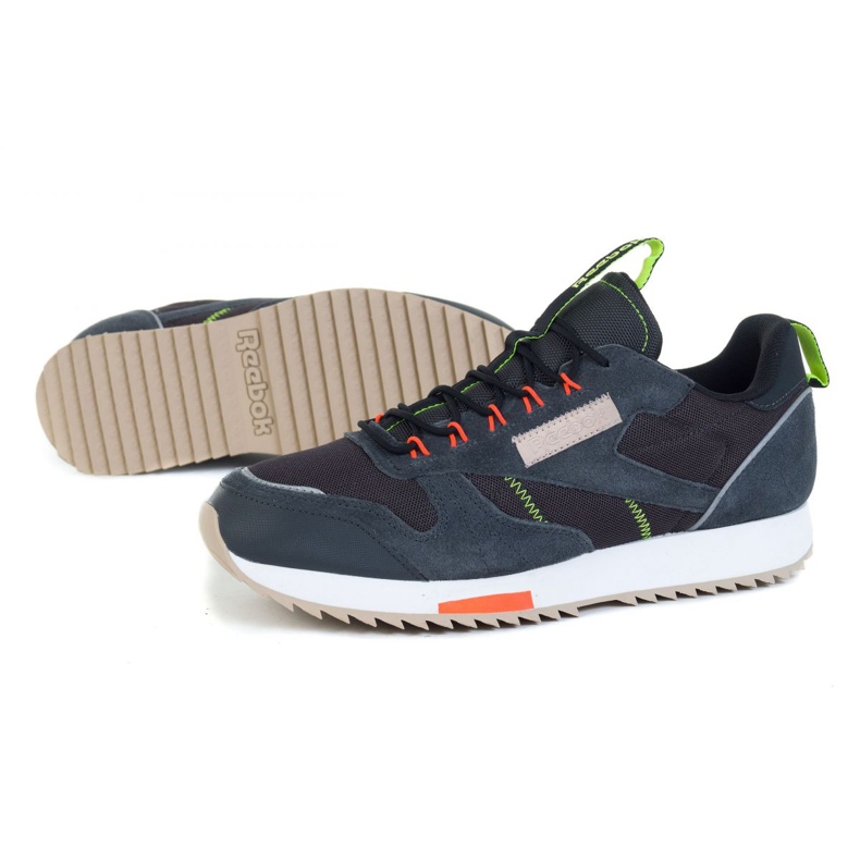 Reebok Cl Leather Ripple Trail M EG6473 námořnická modř 1