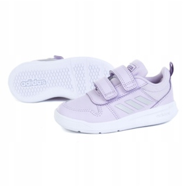 Boty Adidas Tensaur I Jr EG4106 černý fialová 1