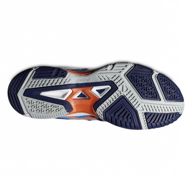 Volejbalové boty Asics Gel-Beyond 4 Mt B403N-4130 fialová, modrá, oranžová, šedá / stříbrná modrý 1