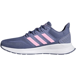 Dětská běžecká obuv Adidas Falcon K fialová F36541 1