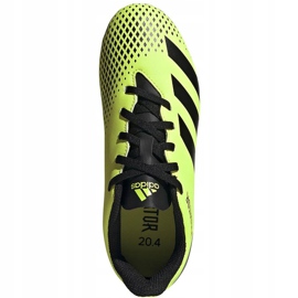Adidas Predator 20.4 FxG Dětské kopačky zeleno-černé EH3037 zelený zelený 1