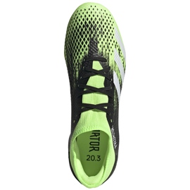 Kopačky adidas Predator 20.3 L Fg zelené a černé EH2922 zelený 1