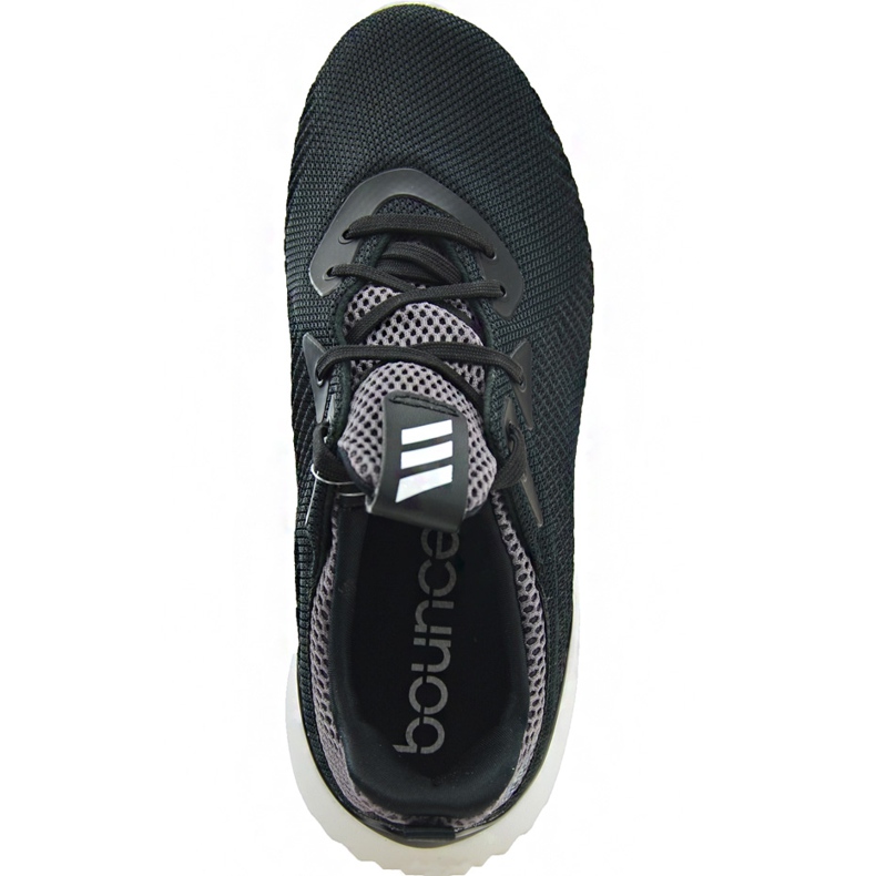 Adidas Alphabounce J běžecké boty černé BB7095 černá 1