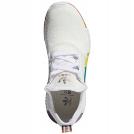 Adidas Nmd R1 Pride bílé boty FY9024 bílý 1
