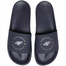 Pánské pantofle 4F tmavě námořnická NOSD4 KLM202 30S námořnická modrá 1