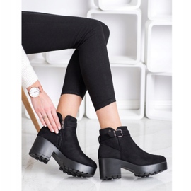 Best Shoes Lehké boty na paltformu černý 1