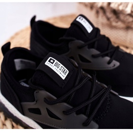 Black Children's Sports Shoes FF374147 Big Star černý 3