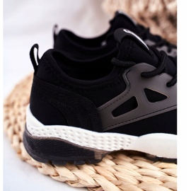 Black Children's Sports Shoes FF374147 Big Star černá 4