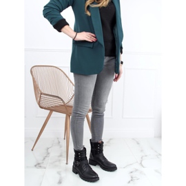 Černé pracovní boty 1215-PA černé černý 1