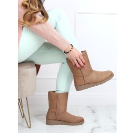 Béžové emuzy pro ženy K1838403 Taupe béžový 2 Béžové emuzy pro ženy K1838403 Taupe béžový 2