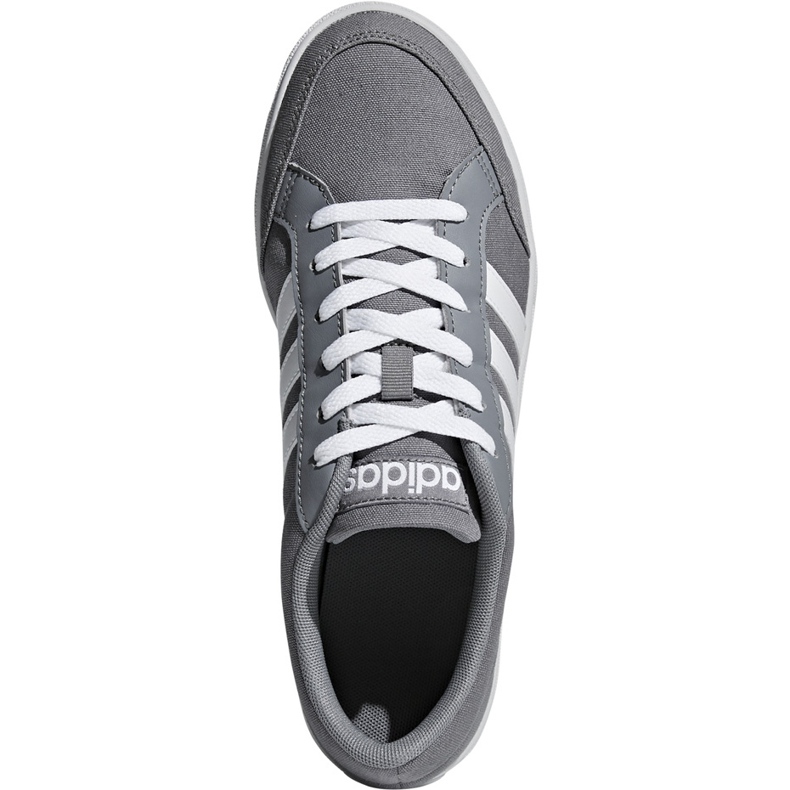 Šedá pánská obuv Adidas Vs Set AW3892 bílý 1