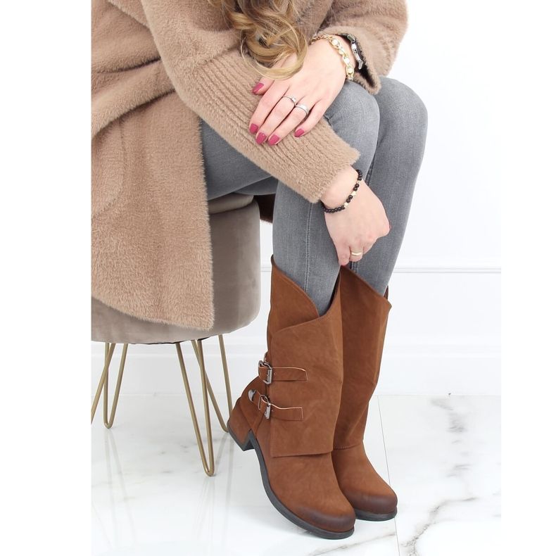 Camel ST-33P Camel vojenské boty hnědý 1