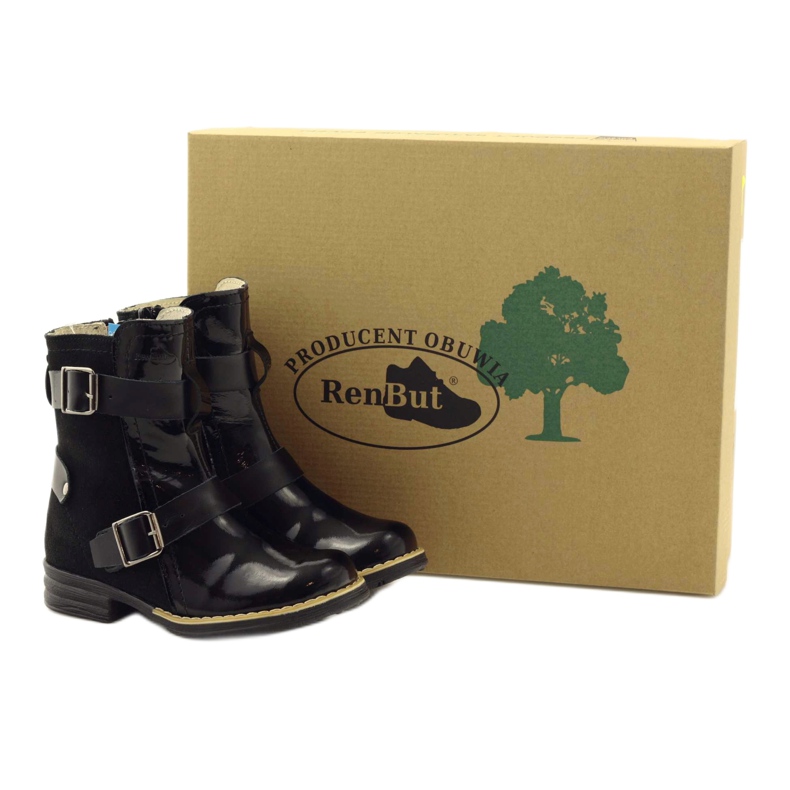 Ren But Dívčí boty, klipy Ren, ale černé černá 4