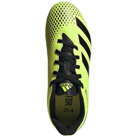 Kopačky Adidas Predator 20.4 FxG Jr EH3037 zelený zelený 1