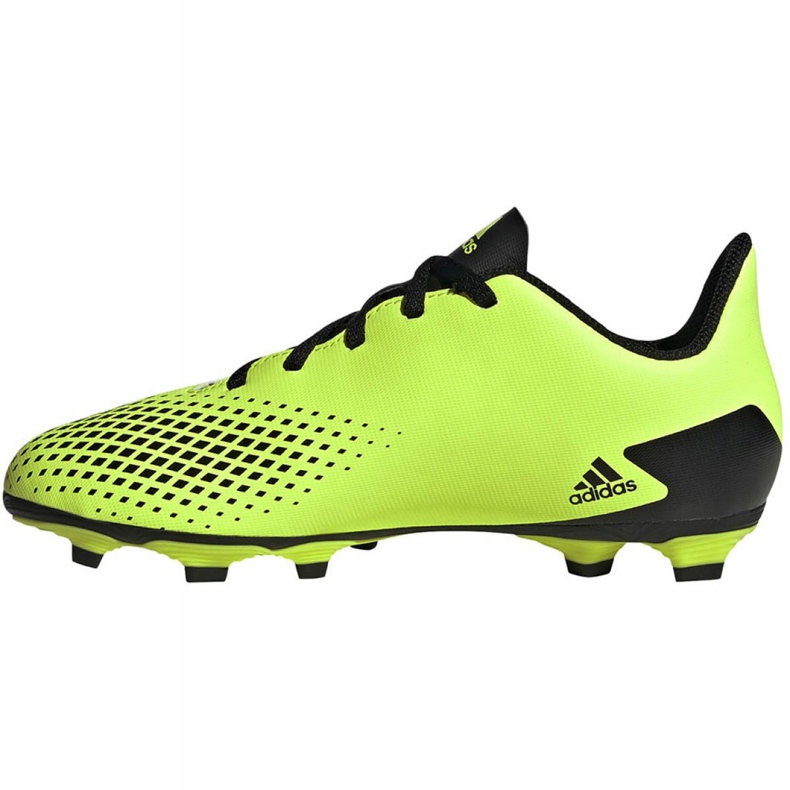 Kopačky Adidas Predator 20.4 FxG Jr EH3037 zelená zelená 2
