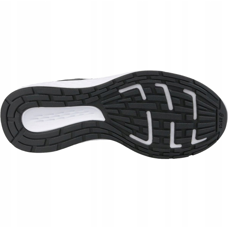 Běžecké boty Asics Patriot 11 Gs Jr 1014A070-002 černý stříbro šedá 3