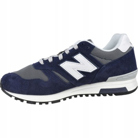 Boty New Balance M ML565CPC bílý námořnická modř šedá 1