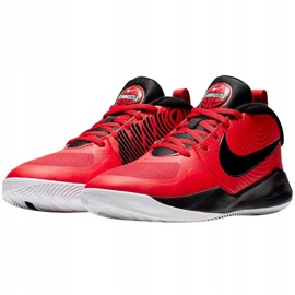 Dětská obuv Nike Team Hustle červená a černá AQ4224 600 černý červený 1