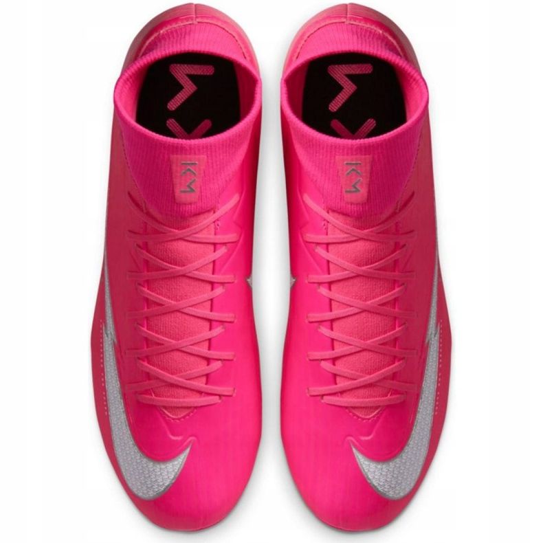Kopačky Nike Mercurial Superfly 7 Academy Mbappé Rosa Mg M DB5611 611 vícebarevný růžový 2