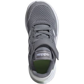 Boty adidas Archivo Jr EH0532 šedá zelený 1