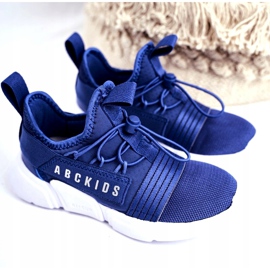 Navy B012310074 Sports Children's Shoes modrý 1