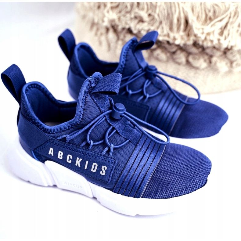 Navy B012310074 Sports Children's Shoes modrý 1