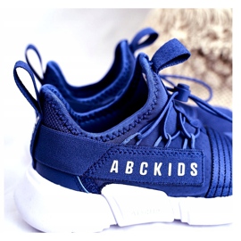 PA1 Sportovní dětské boty Navy Blue ABCKIDS B012310074 modrý 3