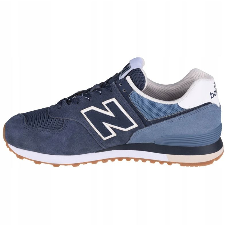 Boty New Balance U ML574GRE bílý námořnická modř modrý 1