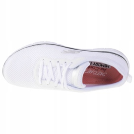 Skechers Flex Appeal 3,0 W 13070-WSL bílý stříbrný 2 Skechers Flex Appeal 3,0 W 13070-WSL bílý stříbrný 2