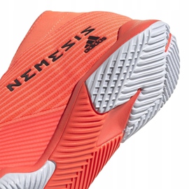 Kopačky Adidas Nemeziz 19.3 Ll In M EH0276 vícebarevný pomerančový 2