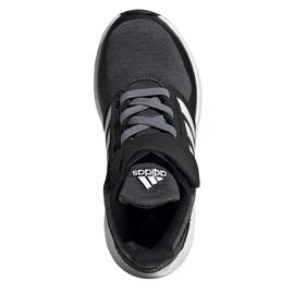 Dětské boty Adidas FortaFaito El K černé a šedé EE7309 černý šedá 1