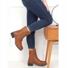 Camel 361 Camel vojenské boty hnědý 1