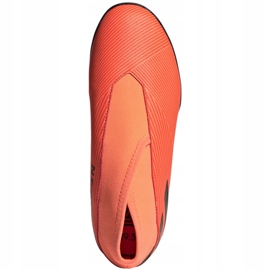 Kopačky Adidas Nemeziz 19.3 Ll Tf Jr EH0489 vícebarevný pomerančový 1