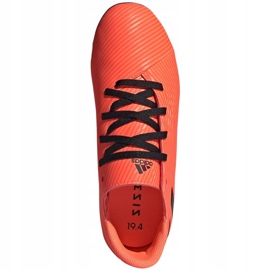 Kopačky Adidas Nemeziz 19.4 FxG Jr EH0507 vícebarevný oranžový 1