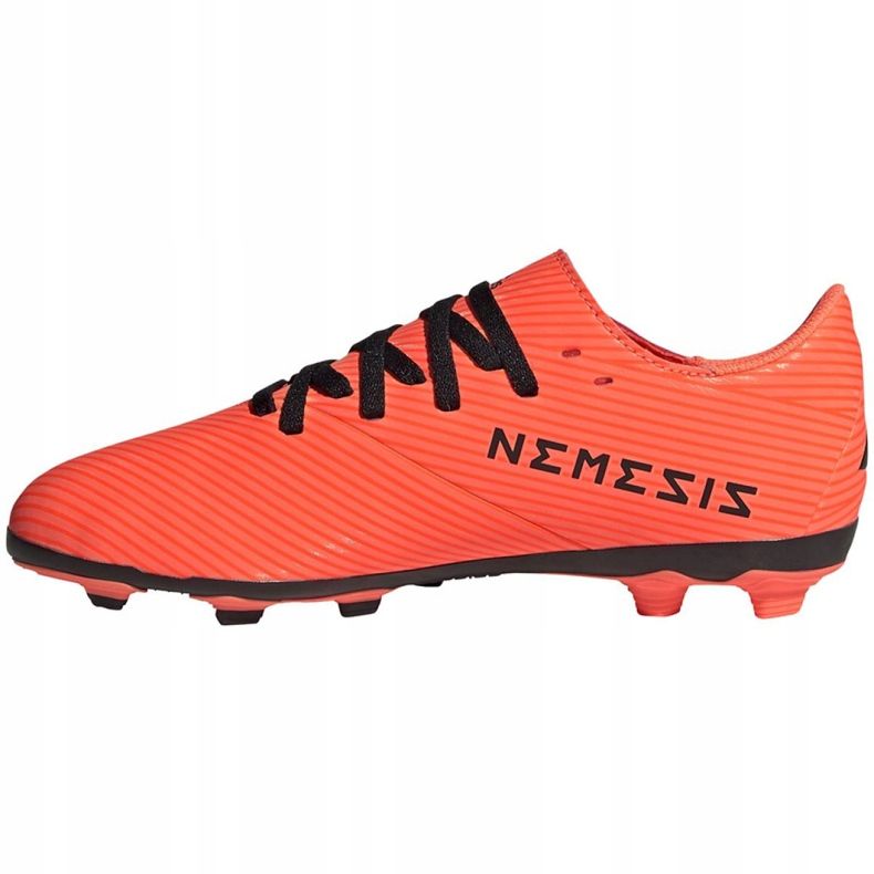 Kopačky Adidas Nemeziz 19.4 FxG Jr EH0507 vícebarevný pomerančový 2