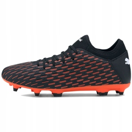 Kopačky Puma Future 6.4 Fg Ag M 106195 01 modrá, černá, oranžová černá 2